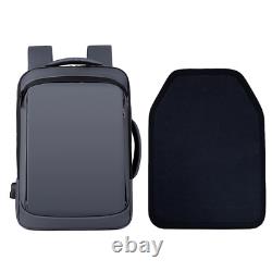 Men's Business Laptop Bag Large Capacity PE25mm III level Bulletproof Backpack