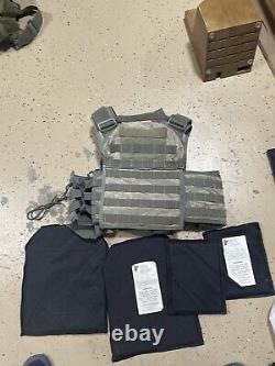 Military Grade Assault Vest BODY Armor Level lll Soft Plates Valley Operational