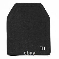 Multi Curve Level III+, body armor, ballistic plate 10x12 5.2 lbs