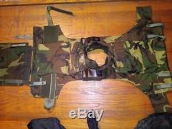 NATO Body protection light weight composite (5) plates and NIJ iii level soft