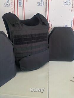 NEW 11x14 Bulletproof Ballistic Armor 3A plates inserts Made In USA Qty 1-4