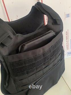 NEW Bulletproof Vest BODY Armor 3A shooterscut ballistic plates inserts lllA USA