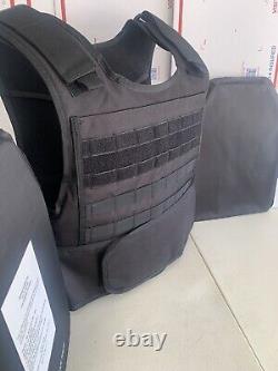 NEW Bulletproof Vest BODY Armor 3A shooterscut ballistic plates inserts lllA USA