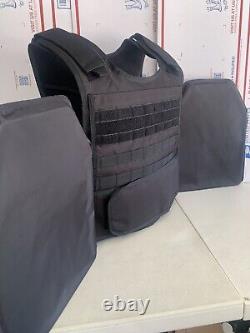 NEW Bulletproof Vest BODY Armor 3A shooterscut ballistic plates inserts lllA USA