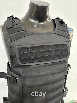 NEW Bulletproof Vest BODY Armor 3A shooterscut ballistic plates inserts lllA USA