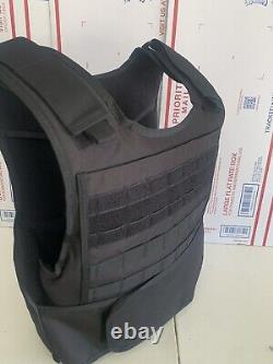 NEW Bulletproof Vest BODY Armor 3A shooterscut ballistic plates inserts lllA USA