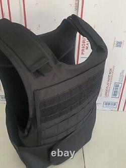 NEW Bulletproof Vest BODY Armor 3A shooterscut ballistic plates inserts lllA USA