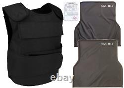 NEW, Concealable Body Armor, NIJ 0101.06 Level IIIA, Bullet Proof Vest, L-XXL