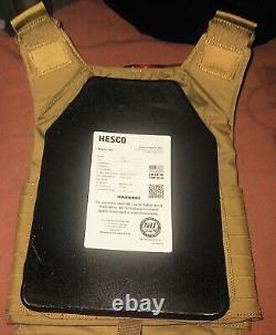 NEW (Old Stock) Hesco 3611 Level III+ Plates (Small)