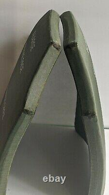 NEW X-Large 11 x 14 curved ESAPI body armor LEVEL III+ plates OD GREEN