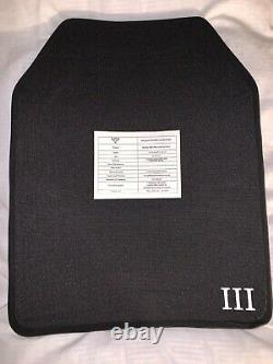 NIJ Level 3+ 11x14 Stand-Alone Mosaic Ceramic Ballistic Armor Plate USA Ship