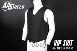 NIJ Shield Bulletproof AA Suit Vest IIIA 3A Ballistic Protection