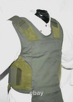 New 4XL Long Second Chance Lo Vis Concealable Vest IIIA Body Armor Bullet Proof