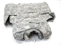 New Acu Digital Body Armor Vest Large Plate Carrier Made With Kevlar Level Iii-a