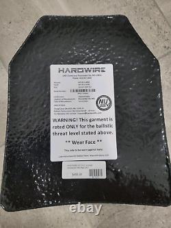 New Hardwire Sapi Cut LV III Stand Alone 10x12 Rifle Plate 007-015-3000