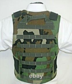 New LG KDH Tactical Plate Carrier Body Armor BulletProof Vest Lvl IIIA Inserts