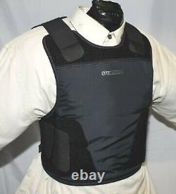 New Large Safariland Concealable Vest Lvl IIIA Inserts Body Armor Bullet Proof