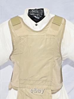 New Large Second Chance Lo Vis Concealable Vest IIIA Body Armor Bullet Proof