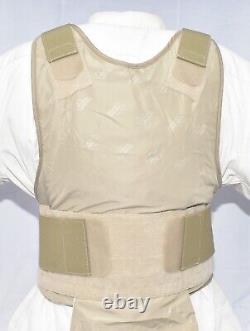 New Large Second Chance Lo Vis Concealable Vest IIIA Body Armor Bullet Proof