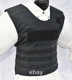 New Lg Tactical Carrier with Level IIIA Inserts Body Armor Bullet Proof Vest