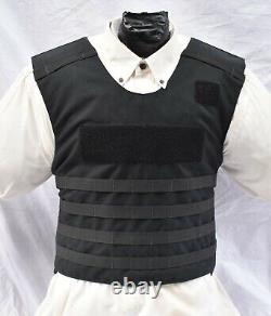 New Lg Tactical Carrier with Level IIIA Inserts Body Armor Bullet Proof Vest