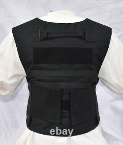 New Lg Tactical Carrier with Level IIIA Inserts Body Armor Bullet Proof Vest