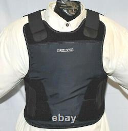 New Med Safariland Concealable Vest IIIA Inserts Inc Body Armor Bullet Proof