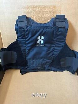 New Med Safariland Concealable Vest IIIA Inserts Inc Body Armor Bullet Proof