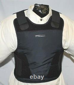 New Med Safariland Concealable Vest IIIA Inserts Inc Body Armor Bullet Proof