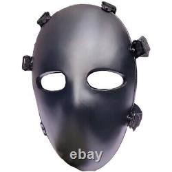 New PE Ballistic Bullet Proof Face Mask Body Armor NIJ Level IIIA 3Aface Mask