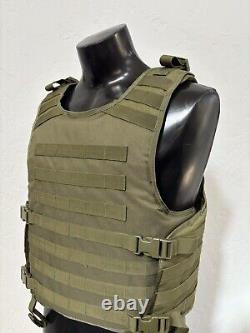 New Tactical Plate Carrier FREE BULLETPROOF 3a Inserts BODY ARMOR With Pouches