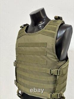 New Tactical Plate Carrier FREE BULLETPROOF 3a Inserts BODY ARMOR With Pouches