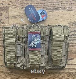 New Tacticon Armament Plate Carrier with(2) Level 3+ 10 x 12 Plates & Mag Pouch