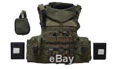 New set Full Body Armor Gear Tactical Vest 3 Grade prot. + bulletproof elements