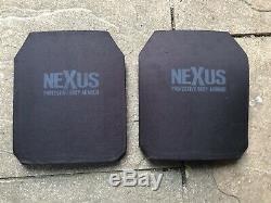 Nexus iii+ hard plate Ballistic body armour 12 x 10 UKSF Set
