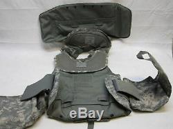 Nwot Bulletproof Vest Digital Camo Plate Carrier Level Iii-a Small Body Armor