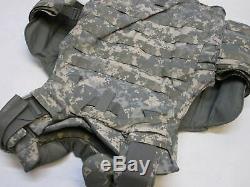 Nwot Bulletproof Vest Digital Camo Plate Carrier Level Iii-a Small Body Armor