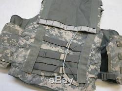 Nwot Bulletproof Vest Digital Camo Plate Carrier Level Iii-a Small Body Armor