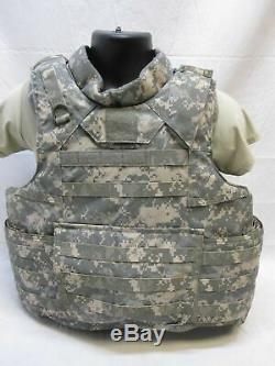 Nwot Bulletproof Vest Digital Camo Plate Carrier Level Iii-a Small Body Armor