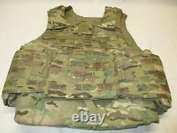 Nwot Bulletproof Vest Ocp Multicam Body Armor Plate Carrier X-large Level Iii-a