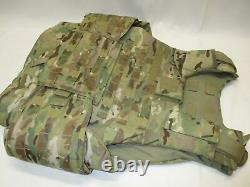 Nwot Bulletproof Vest Ocp Multicam Body Armor Plate Carrier X-large Level Iii-a