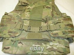 Nwot Bulletproof Vest Ocp Multicam Body Armor Plate Carrier X-large Level Iii-a