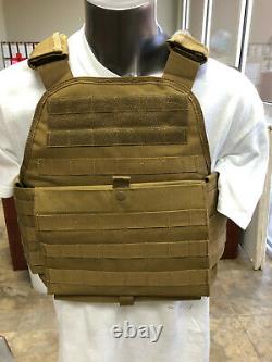 Oversize Bullet Proof Vest With NIJ Level III+ 11 x 14 Front & Back Plates