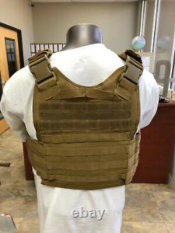 Oversize Bullet Proof Vest With NIJ Level III+ 11 x 14 Front & Back Plates