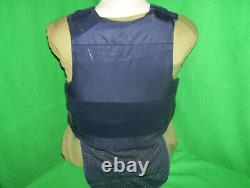 PACA Body Armor Bullet Proof Vest Level IIIA-MEDIUM- GOOD 2014+5X8 #M-11