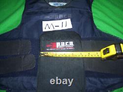 PACA Body Armor Bullet Proof Vest Level IIIA-MEDIUM- GOOD 2014+5X8 #M-11