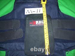 PACA Body Armor Bullet Proof Vest Level IIIA-MEDIUM- GOOD 2014+5X8 #M-11