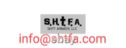 PAIR NIJ Level 3 Certified 10X12 Body Armor Inserts SAPI Cut IN STOCK not ar500
