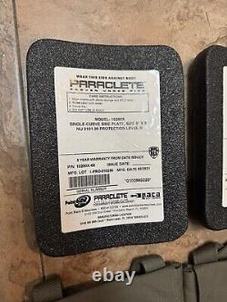 PARACLETE NIJ level III 6x8 Ballistic Plates