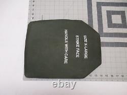 PLATE CARRIER LEVEL 3 CERAMIC STRIKE FACE PLATES MEDIUM 11x14 FRONT & BACK